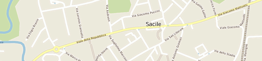 Mappa della impresa peruch e lucchese di peruch luciano e c (sas) a SACILE