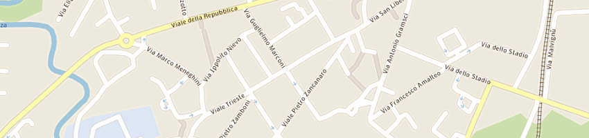 Mappa della impresa il triangolo a SACILE