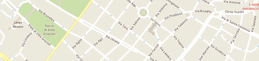 Mappa della impresa icor srl a ROMA