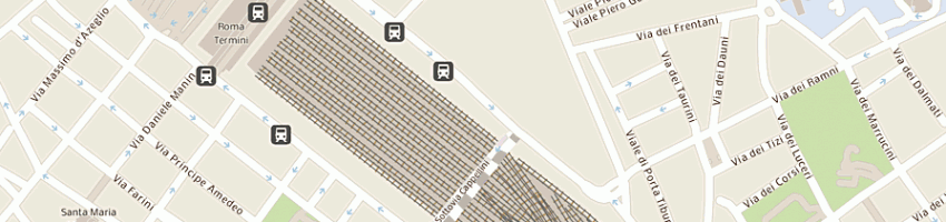 Mappa della impresa maggiore autonoleggio a ROMA