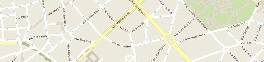 Mappa della impresa irti natalino a ROMA