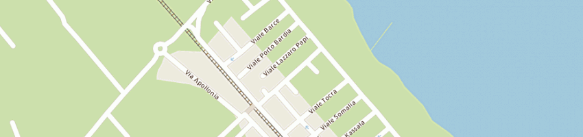 Mappa della impresa albergo hotel aros a RIMINI