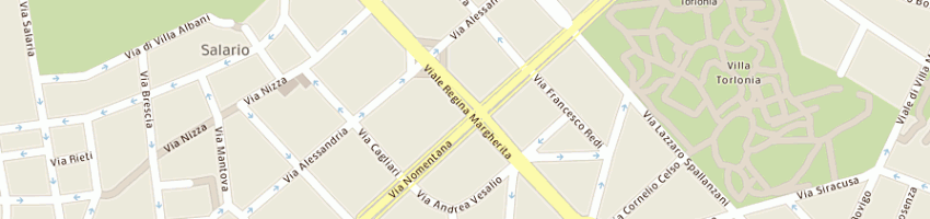 Mappa della impresa autoregina snc di antonio mario moavro e c a ROMA