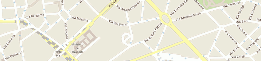 Mappa della impresa gestnavi srl a ROMA