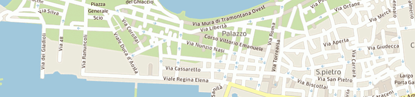 Mappa della impresa calvino a TRAPANI