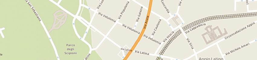Mappa della impresa rotella camillo a ROMA