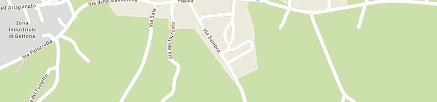 Mappa della impresa sorbini fausto a BETTONA