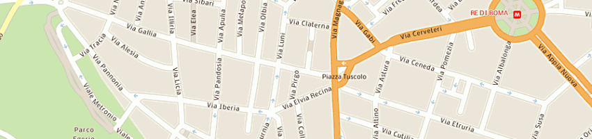 Mappa della impresa kler's srl a ROMA