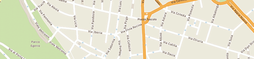 Mappa della impresa de petrillo luigi a ROMA