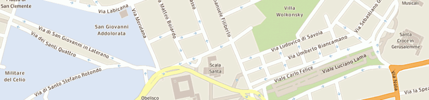 Mappa della impresa safi -servizi assistenza funebre internazio- nali di serrelli domenico e c- societ a ROMA