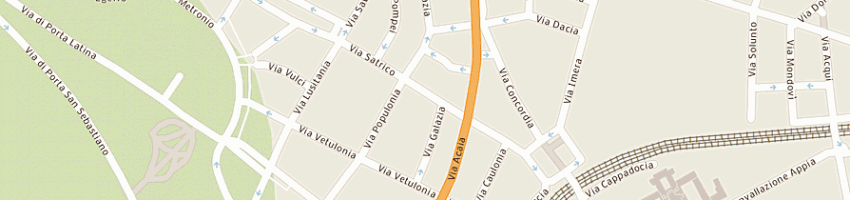 Mappa della impresa lucarelli orlando a ROMA