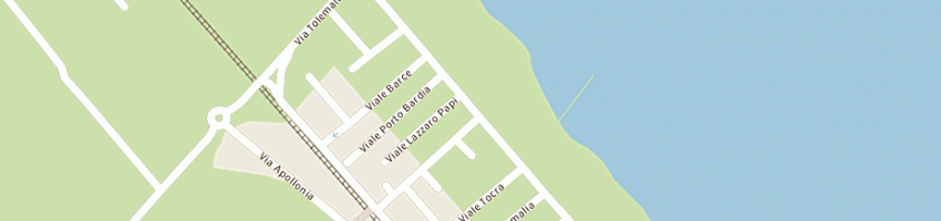 Mappa della impresa pensione villa mauri a RIMINI