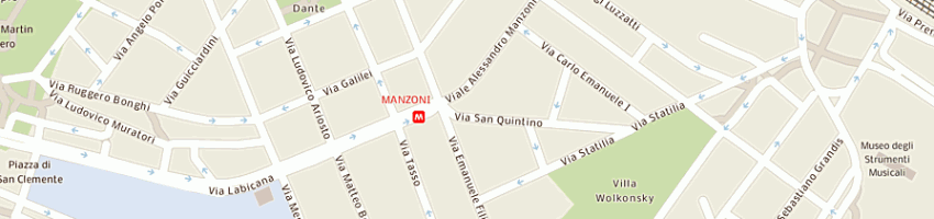 Mappa della impresa stefin sas a ROMA