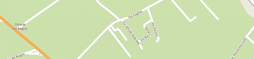 Mappa della impresa bar pizzeria nido di petrucci armando e c - sas a RIMINI
