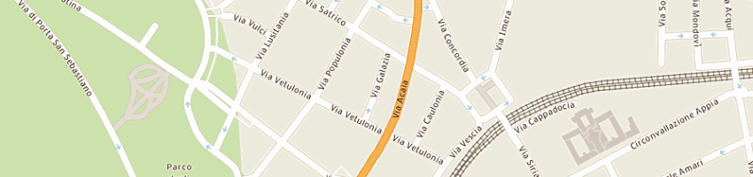 Mappa della impresa digit informatica srl a ROMA