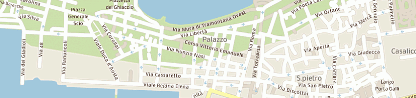 Mappa della impresa libreria del corso di stefanetti te cirinesi fsas a TRAPANI