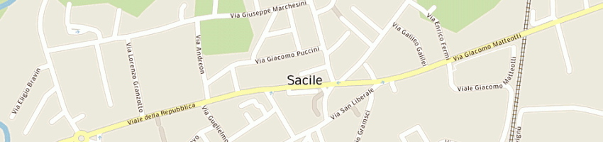 Mappa della impresa agenzia scotta' snc di zanette mt e c a SACILE