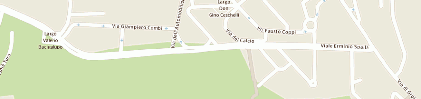 Mappa della impresa inpdap a ROMA