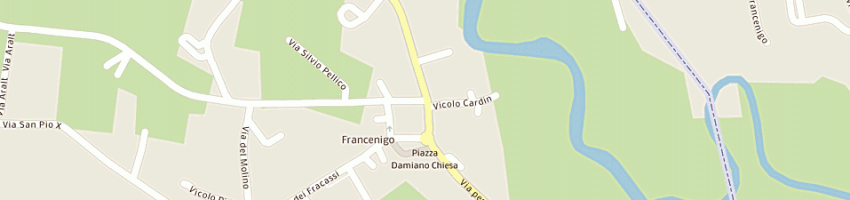 Mappa della impresa spinazze' rino a GAIARINE