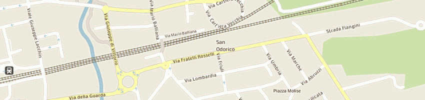 Mappa della impresa bressan giancarlo a SACILE