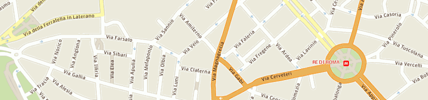 Mappa della impresa ren ost sas di alvaro osti e c a ROMA