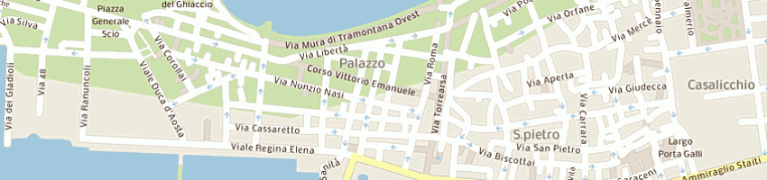 Mappa della impresa sweet sweet way a TRAPANI