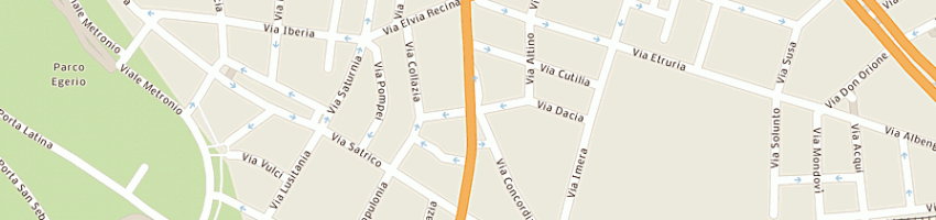 Mappa della impresa gaiba gianleo a ROMA