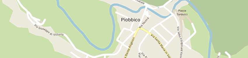 Mappa della impresa conti remo a PIOBBICO