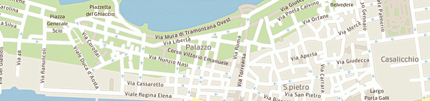 Mappa della impresa saladino domenico a TRAPANI