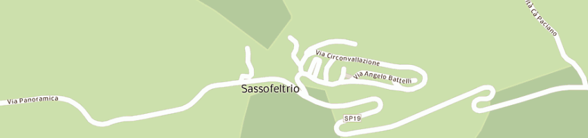 Mappa della impresa silvagni serafino a SASSOFELTRIO