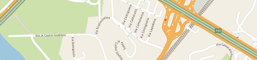 Mappa della impresa impresa luigi papetti srl a ROMA
