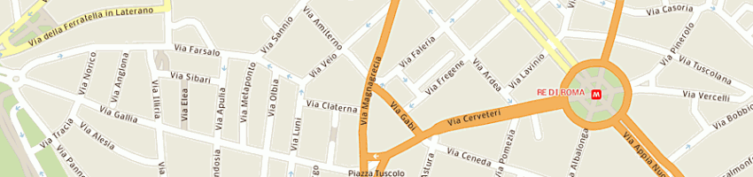 Mappa della impresa farmacia macedonio della dottssa elvira macedonio e c snc a ROMA