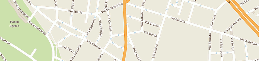 Mappa della impresa ferri rita a ROMA