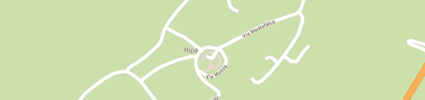 Mappa della impresa ricci maria grazia a PERUGIA
