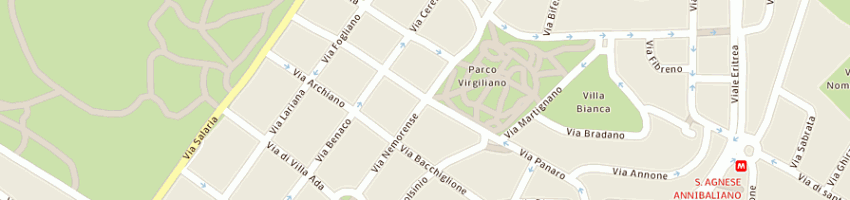 Mappa della impresa pink lady srl a ROMA