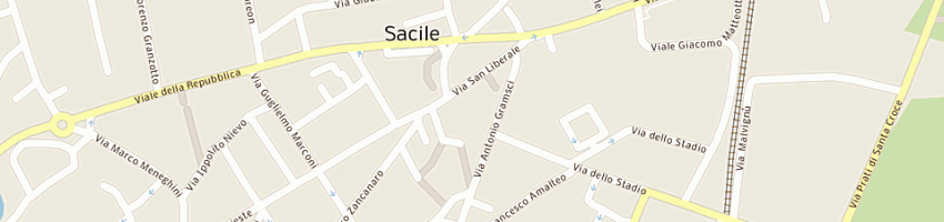 Mappa della impresa sonego mirella e marenot lida - societa' in nome collettivo a SACILE