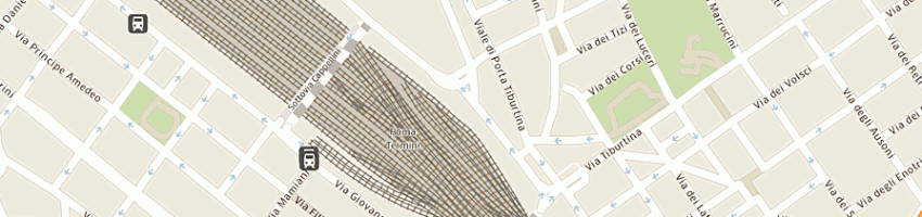 Mappa della impresa solidarieta' per l'uguaglianza cooperativa sociale arl a ROMA