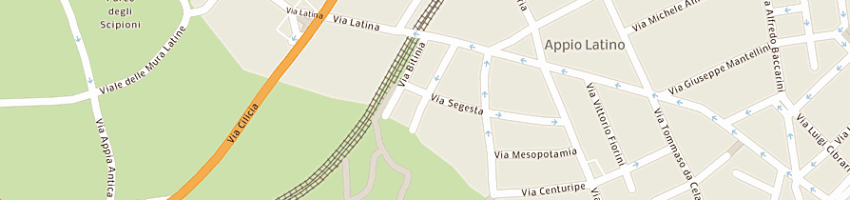 Mappa della impresa mac srl a ROMA