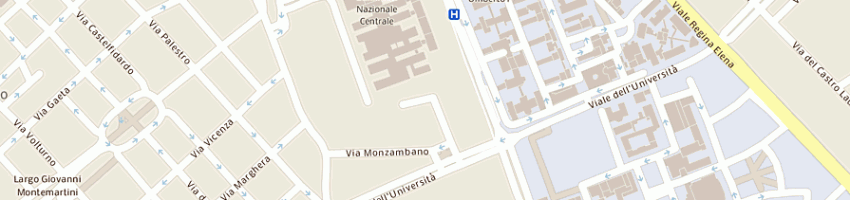 Mappa della impresa monteforte e associati - studio professionale a ROMA