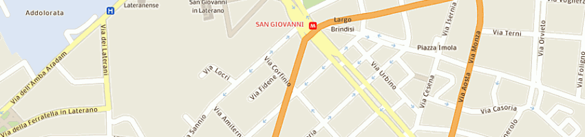 Mappa della impresa belletti raffaella a ROMA