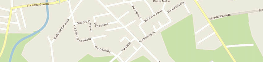 Mappa della impresa da re attilio a SACILE