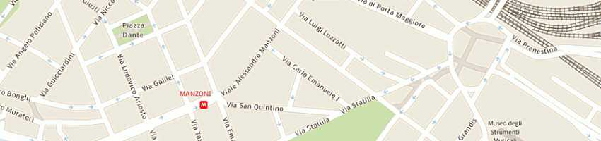 Mappa della impresa comune di roma circi servizio sociale a ROMA