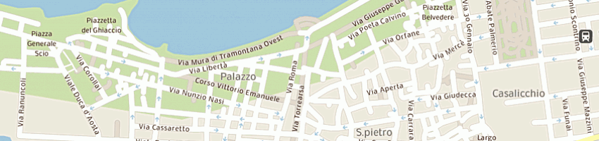 Mappa della impresa quatrini salvatore a TRAPANI