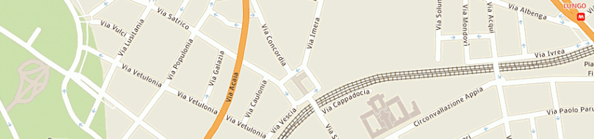 Mappa della impresa cesaroni massimo a ROMA