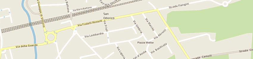 Mappa della impresa gasparotto luigi a SACILE