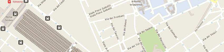 Mappa della impresa dioscuri srl a ROMA