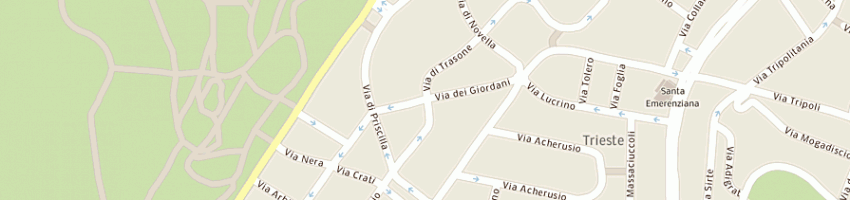 Mappa della impresa caprio alessandro a ROMA