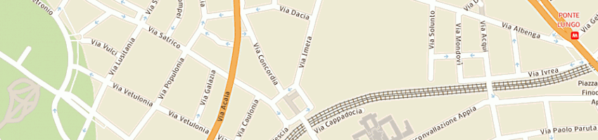 Mappa della impresa ddf sas di stefano di filippo a ROMA