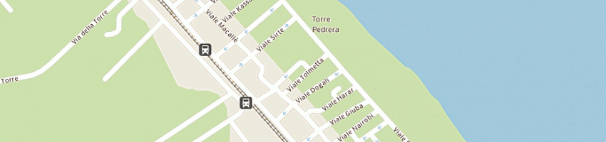 Mappa della impresa hotel ribot a RIMINI