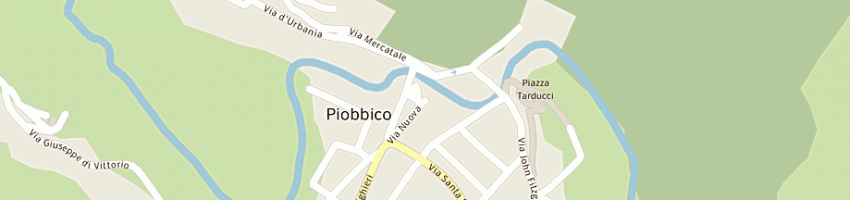 Mappa della impresa margherita abbigliamento di barzi margherita a PIOBBICO